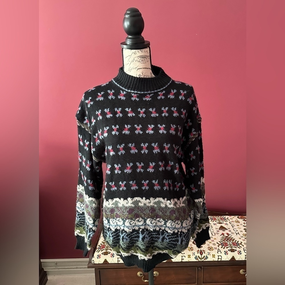 Lady Sansabelt Small (Runs Oversized) Vintage Sweater